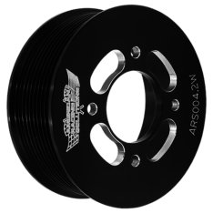 Billet Water Pump Pulley - 4.2" x 10 Rib 4 Bolt